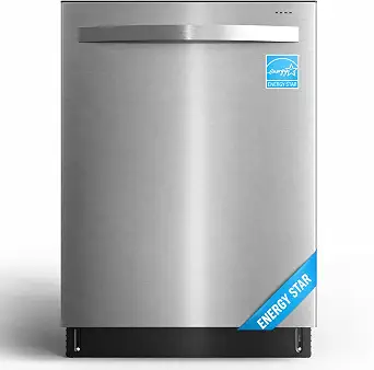 Sunvivi Built-in Dishwasher 24 inch, 14-16 Place Settings, Stainless Steel