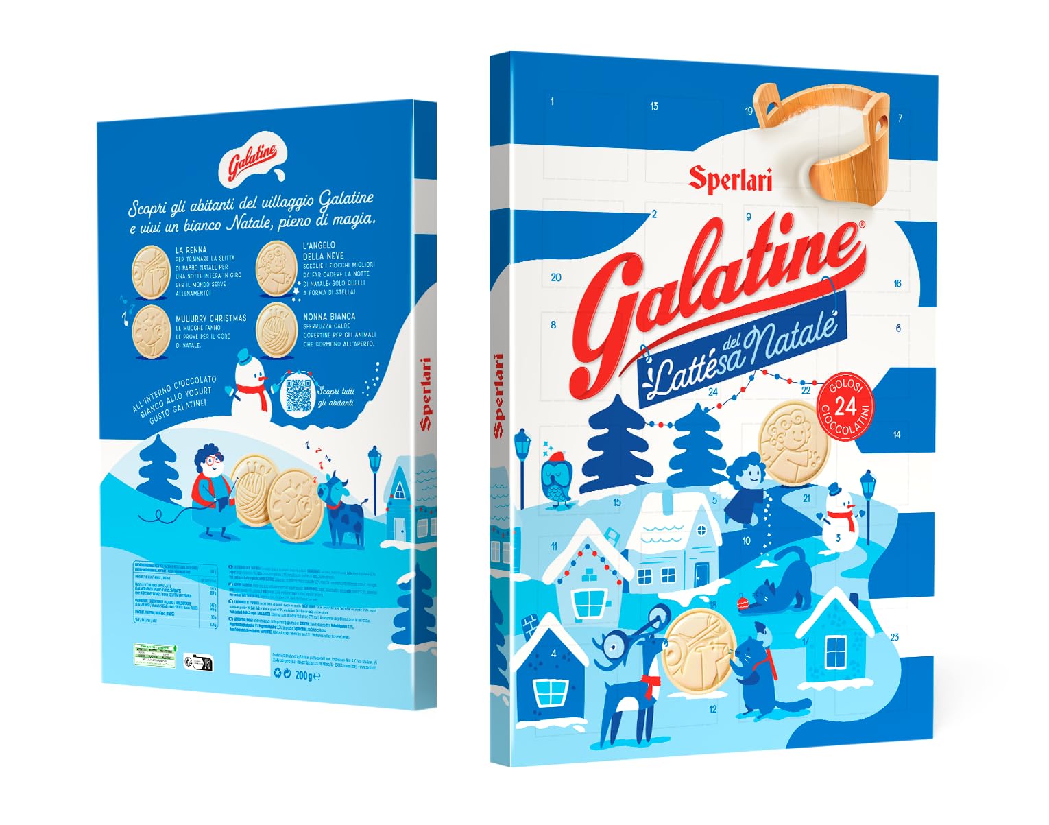 Galatine - Calendario dell' Avvento, Senza Glutine, 200 gr