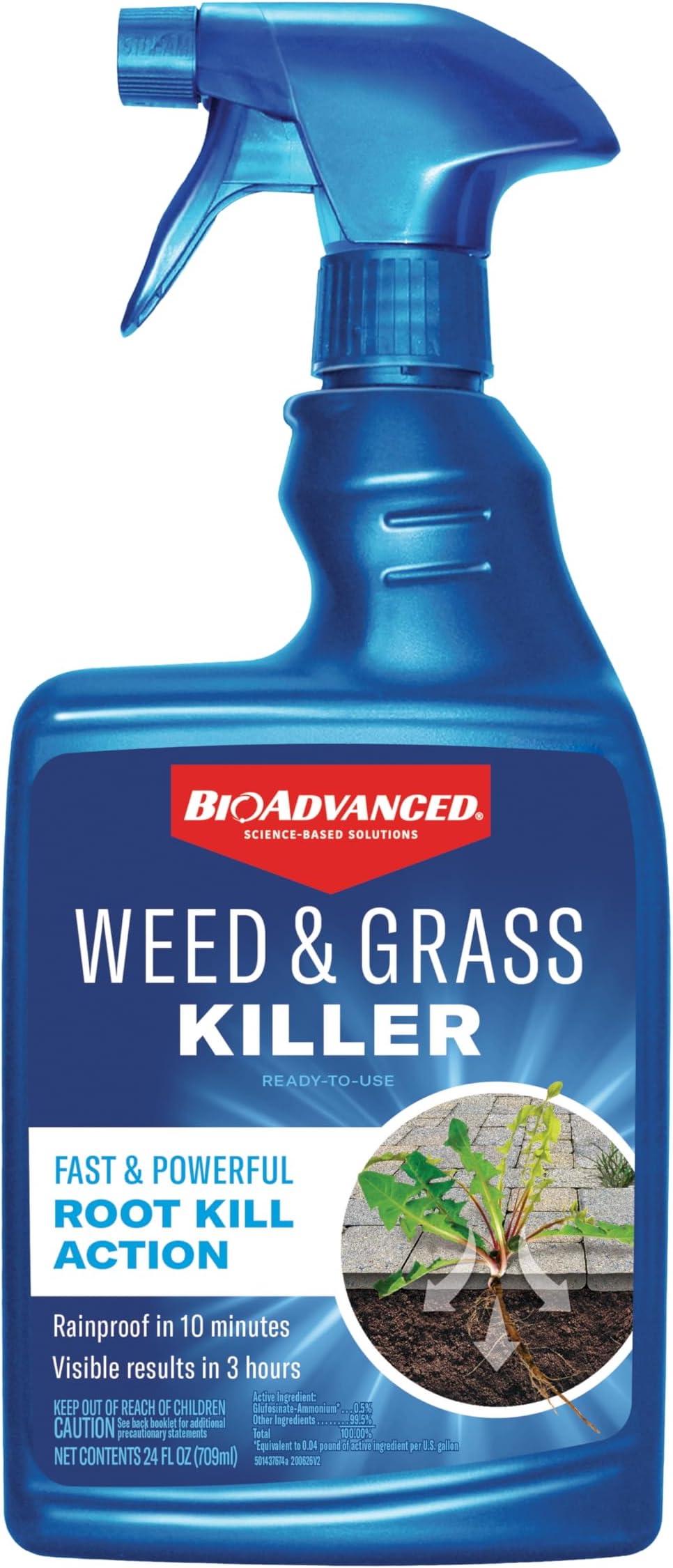 Weed & Grass Killer Spray, 24 Ounce
