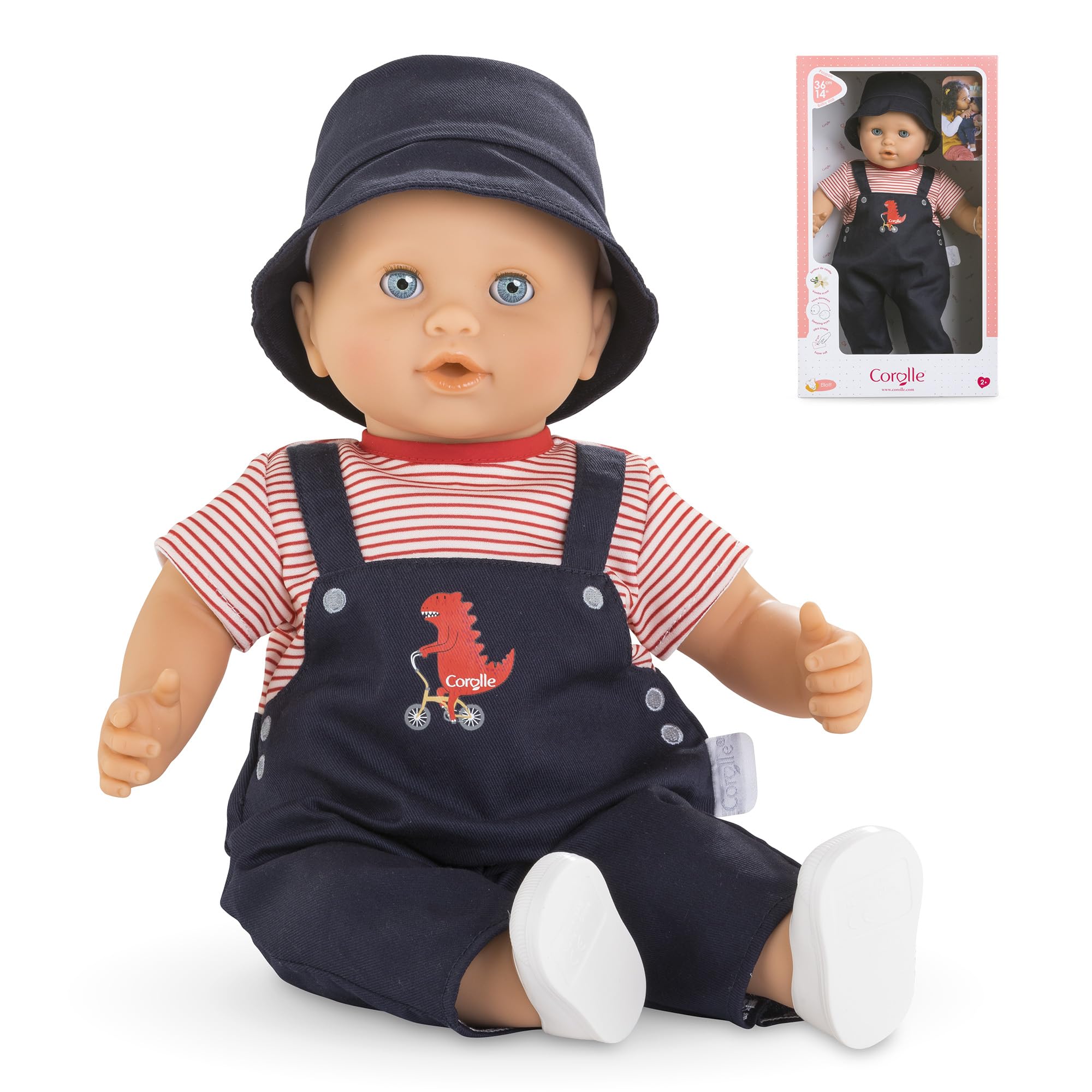 Corolle Grand Poupon, Eliott, 36cm, od 2 lat, 9000130450, Niebieski