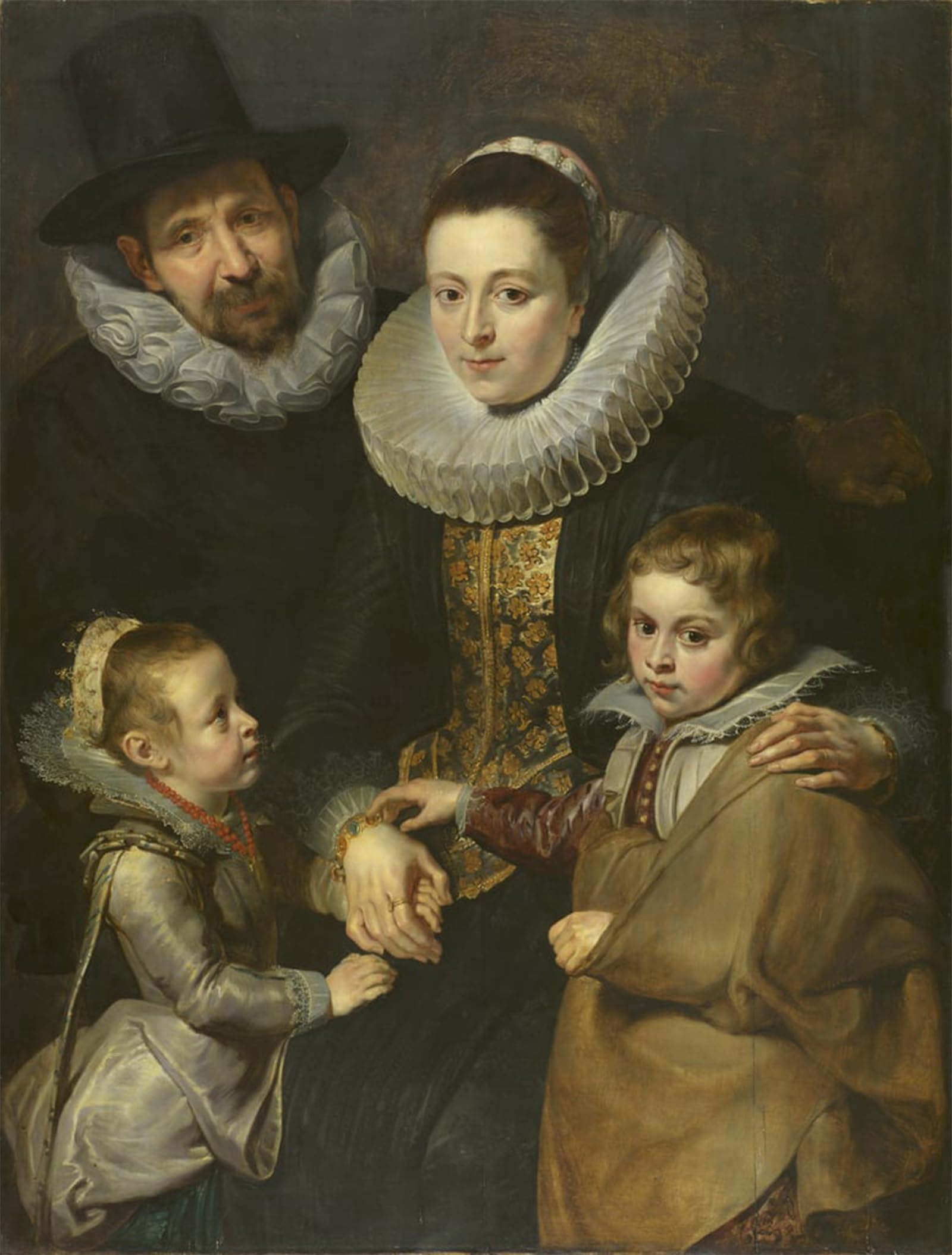 POSTERIIk Famous Print Pop Art Wall Art Graffiti the Family of Jan Brueghel the Elder by Peter Paul Rubens Art Prints for Home Decor 60x90cm