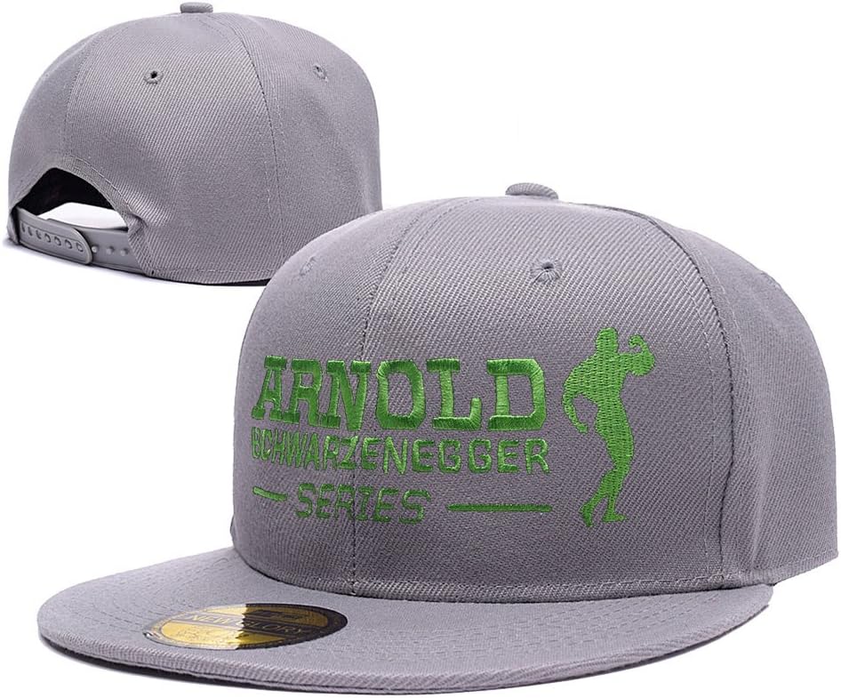 YUDUODUO Arnold Schwarzenegger Series Logo Adjustable Snapback Embroidery Hats Caps