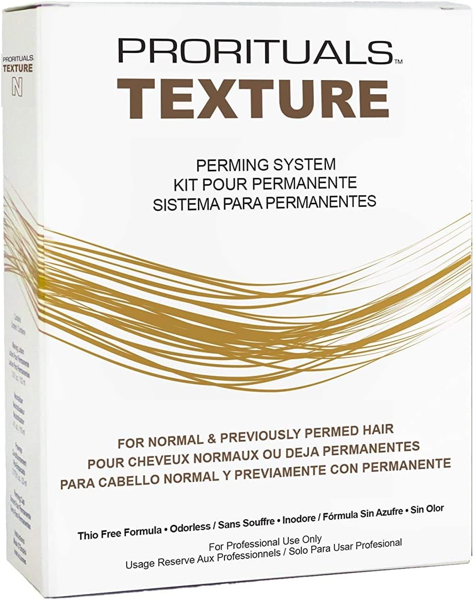 Texture Perming System for Normal and Previously Permed Hair