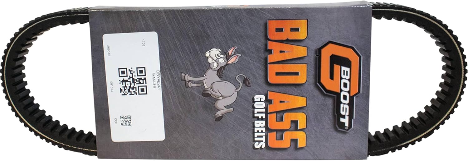 Red Hawk BLT-0030 Belt Compatible With/Replacement For Yamaha Drive2 and QuieTech 2017-2022 J0B-G6241-00-00, J0D-G6241-00-00 Golf Carts