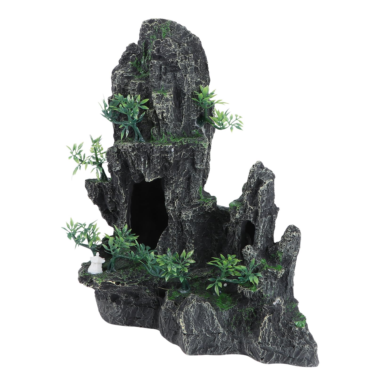 Generic Akwarium Szczytowe Dekoracje Sztuczne Dekoracje Akwarium Górski Aquarium Rockery Aquarium Ornament Dekoracji Ozdoby Z Czołgiem