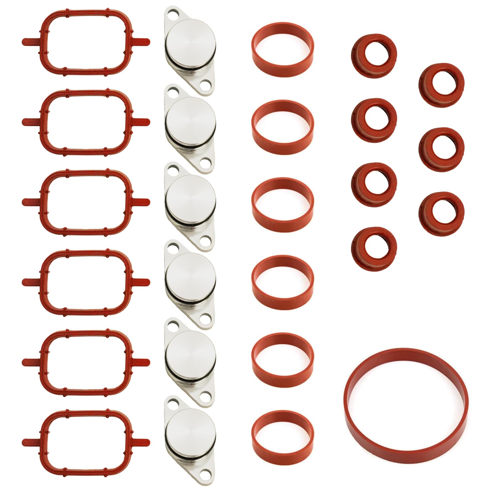 Kit di rimozione valvole aspirazione M57 M57TU 6×33mm per BMW E87 E46 E90 E91 E92 E93 E39 E60 E83 E53