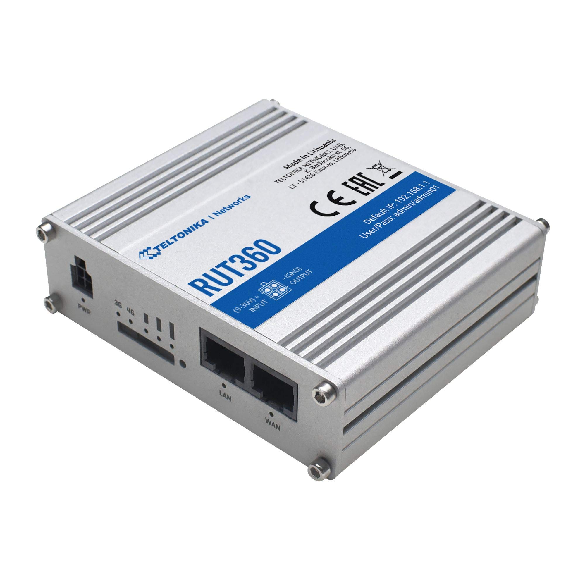Teltonika RUT360 LTE CAT6 Industrial Cellular Router