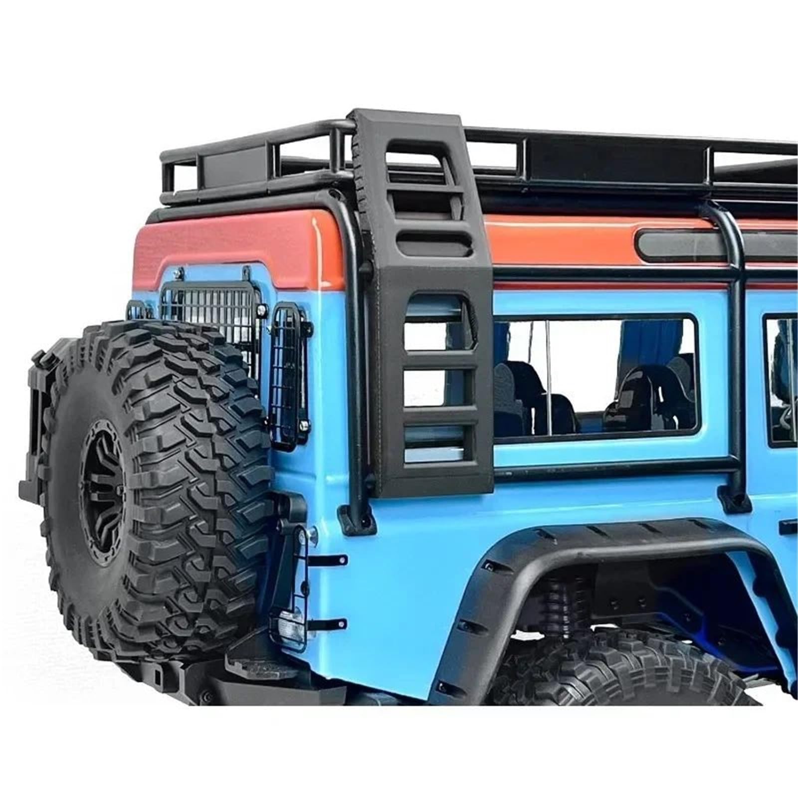 Per Mjx H8H Per Defender 1/8 Rc Crawler Auto Parti Aggiornamento 1 Pz Stampa 3D Finestra Laterale Scaletta Accessori Decorativi Ricambi Modellini RC