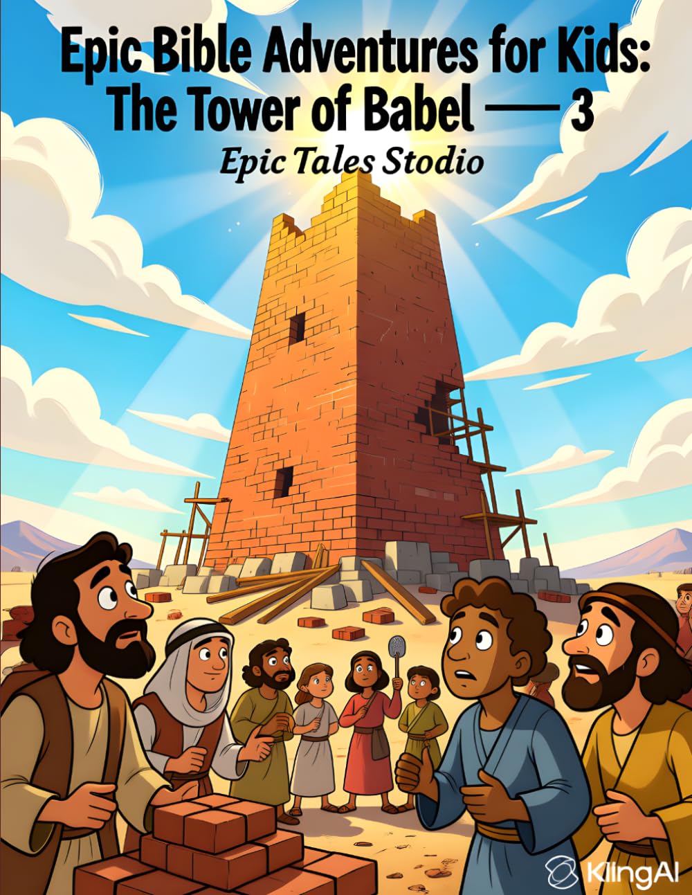 Epic Bible Adventures for Kids: The Tower of Babel – Book 3: A Bible Story About Pride, Unity, and Why God Created Many Languages