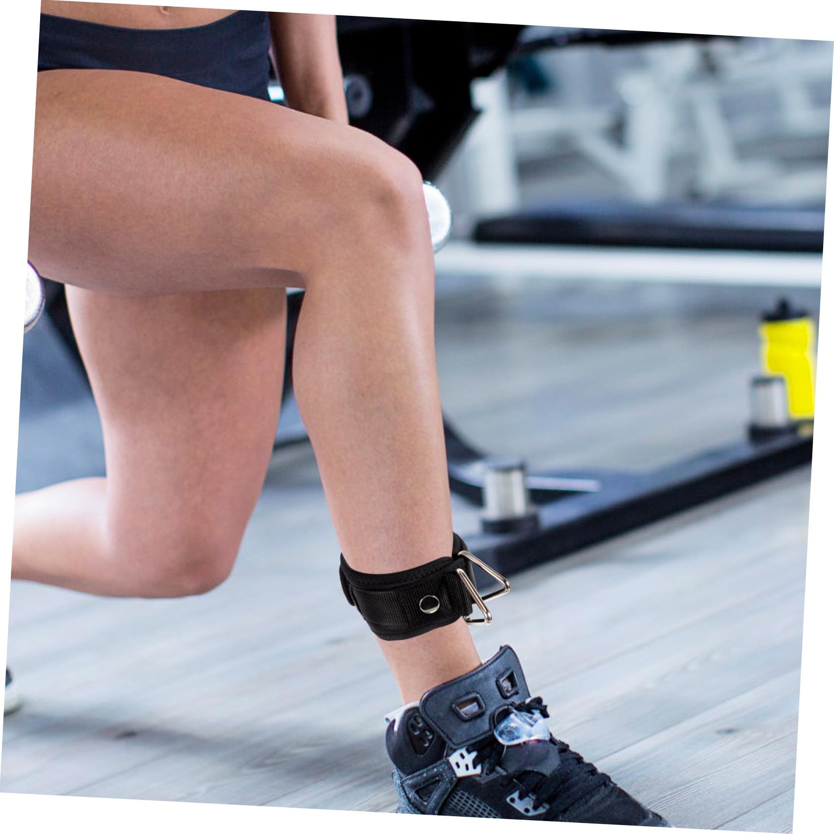 NOLITOY Knöchelriemen für Kabelzugmaschine aus Neopren mit Verstärkter Schnalle für Beinkraftübungen Zuhause und Fitness Training