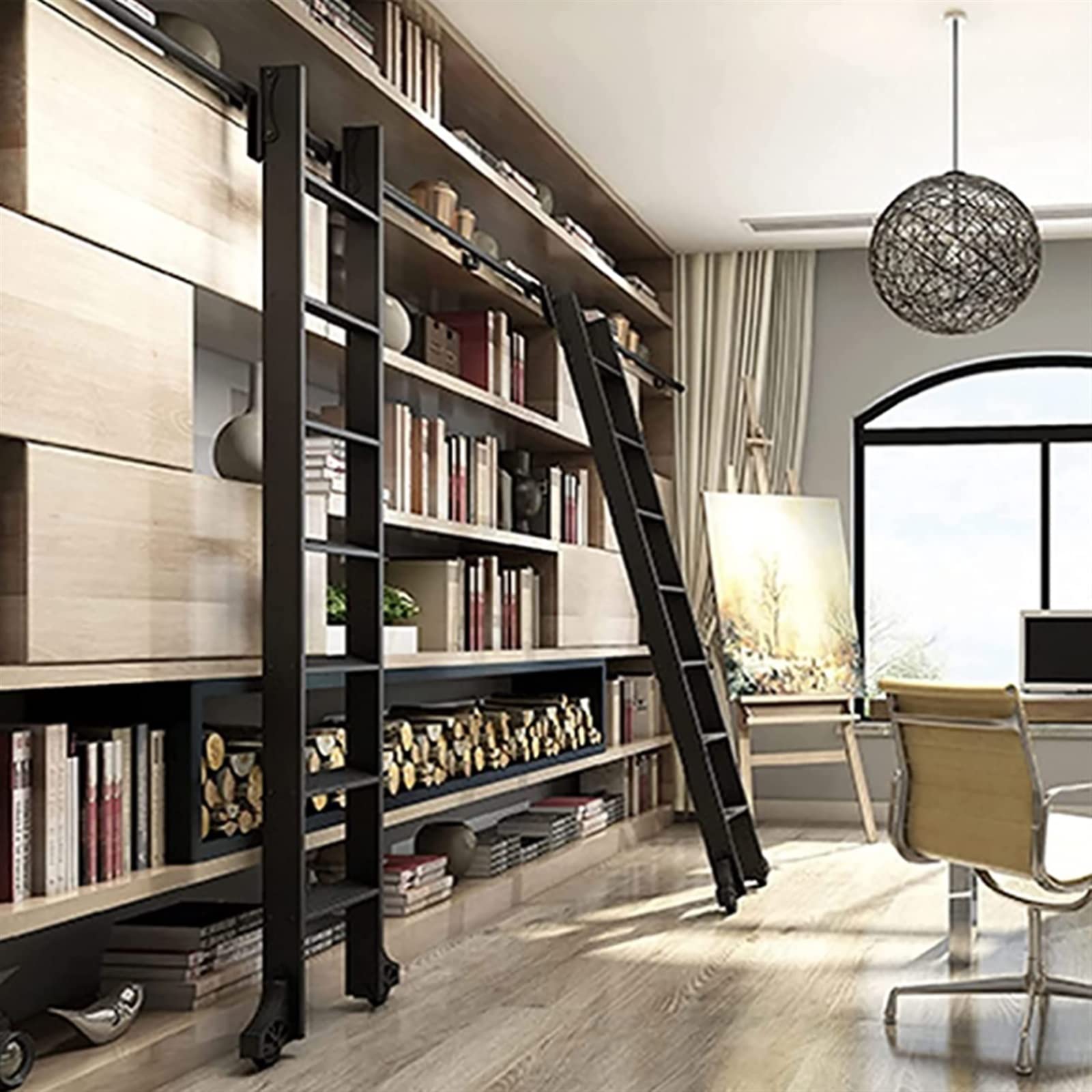 Nook Home Library Ladder Home Libraries Ideas | Tips For Inspiration