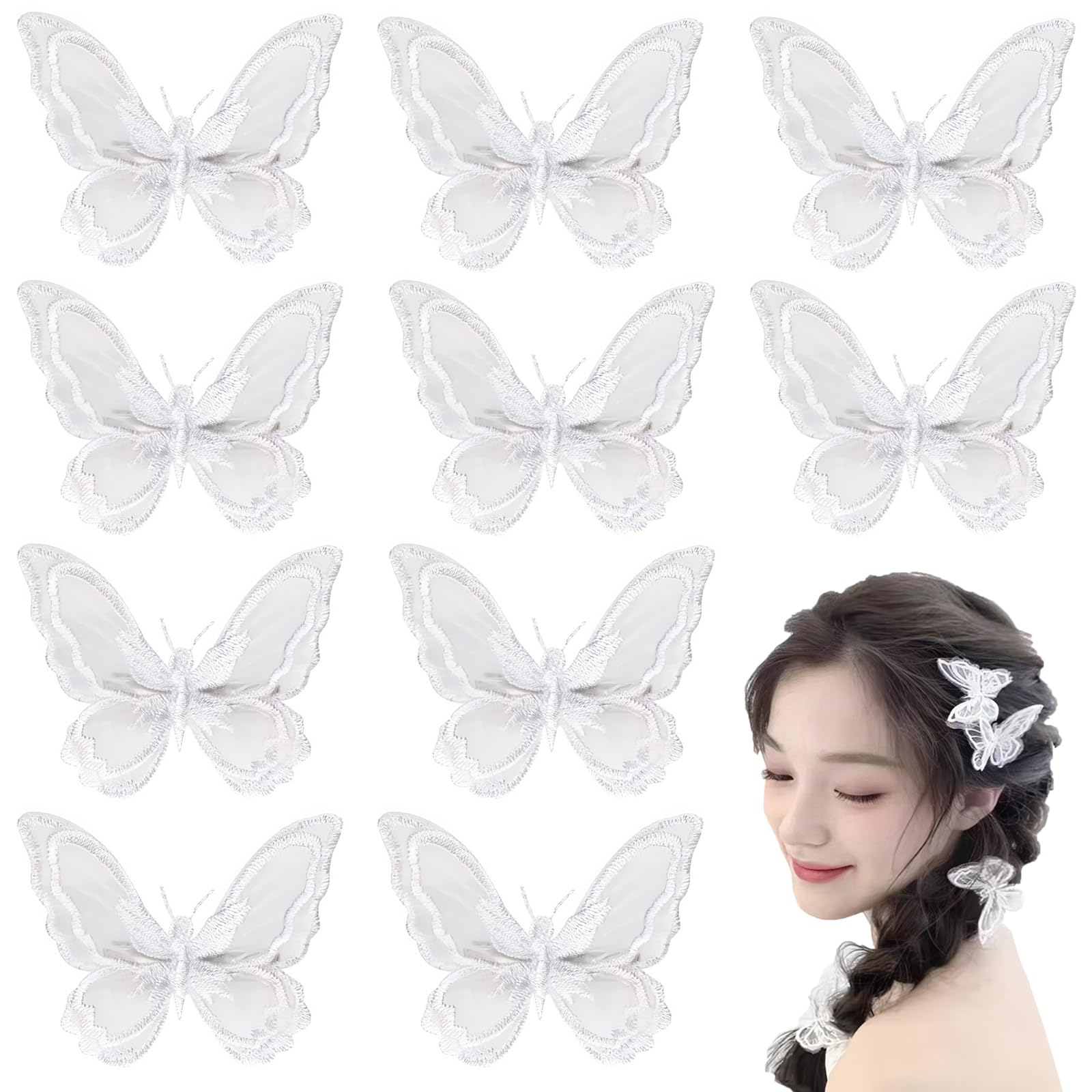 ALEXANDRE 蝶デザイン ヘアクリップ ALEXANDRE 蝶デザイン ヘアクリップ ALEXANDRE 蝶デザイン ヘア