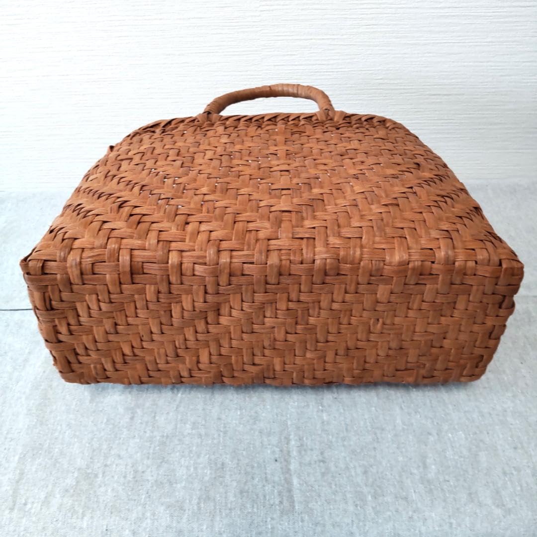 Amazon.co.jp: 山葡萄かご 菱形網代編み QUICO好きにも : ファッション