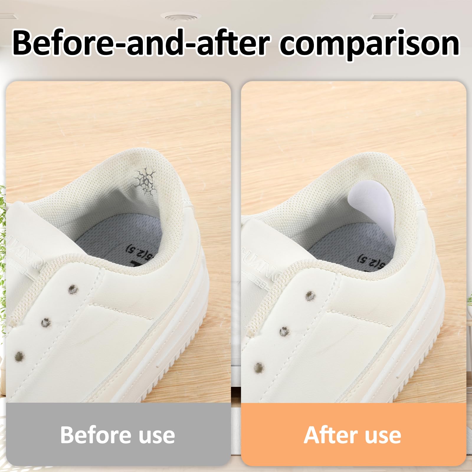24 Stück Schuhflicken Für Löcher, Schuhe Ferse Reparatur Selbstklebende Sneaker Heel Repair Patch Schuhreparatur Sets Selbstklebendea Sneakers Reparatur Patches Klebeband Pads Für Sneaker High Heels