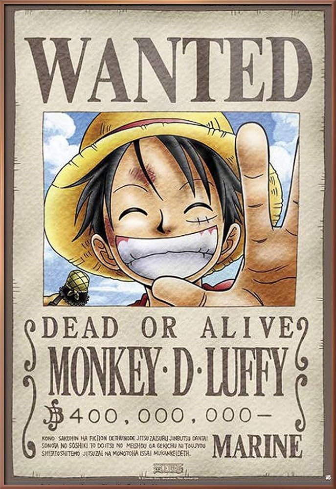 ワンピース　ポスター　ONE PIECE Amazon.com: POSTER STOP ONLINE One Piece - Framed Manga