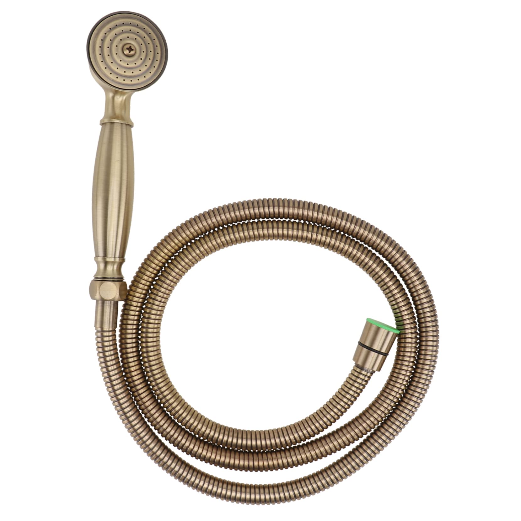 Pommeau de bain à main bronze robinet d'arrêt touche avec flexible