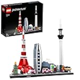 Architecture Skylines: Tokyo 21051 Building Kit, Collectible Architecture Building Set for Adults