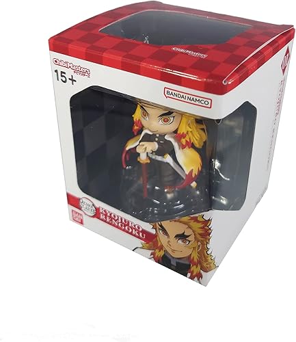 Miniatura 2 de Bandai Kyojuro Rengoku Demon Slayer Figura  Figura de anime Kyojuro de 3.1 in de anime y manga Demon Slayer  Figuras coleccionables de anime Merch