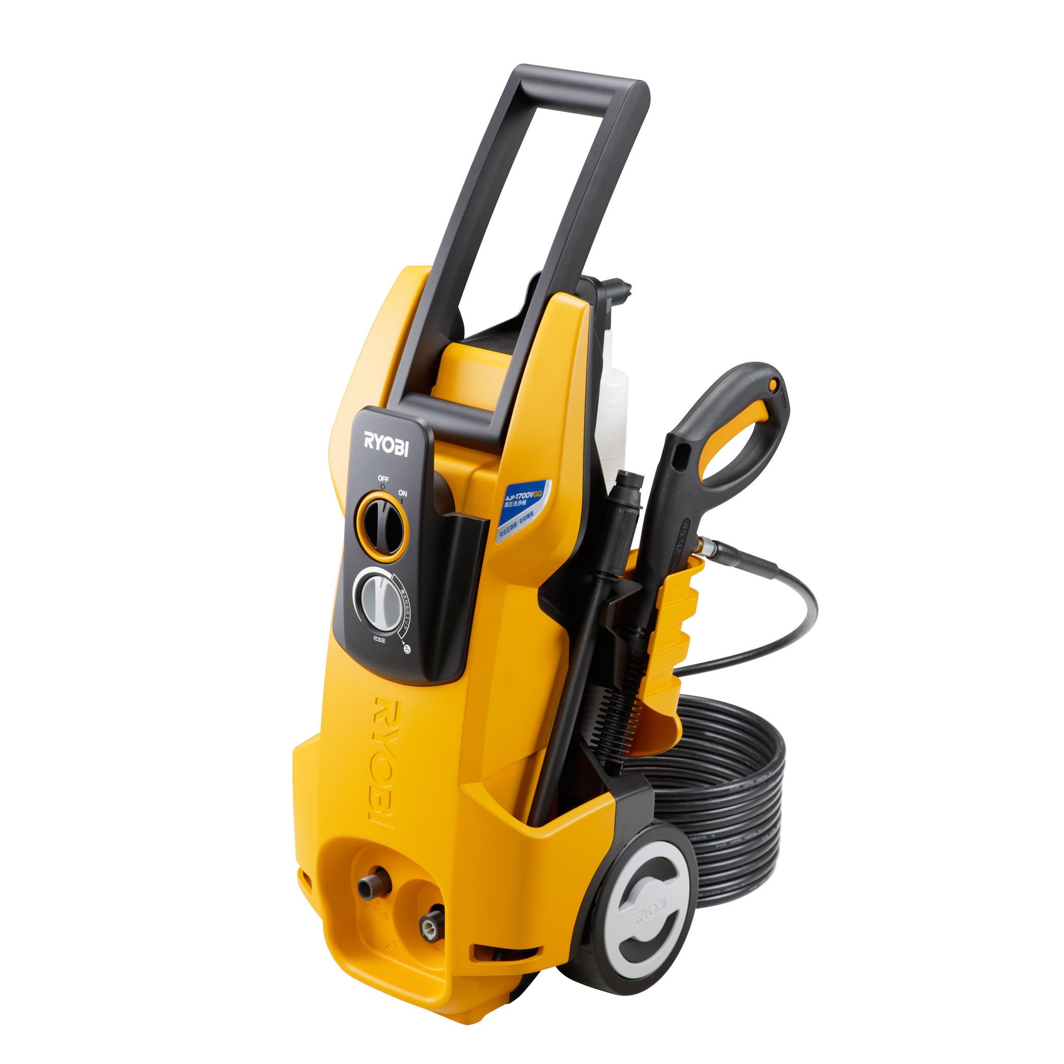 リョービ RYOBI 高圧洗浄機 AJP-1700V 箱付き Amazon | リョービ(RYOBI) 高圧洗浄機 AJP-1700VGQF2 オリジナル防水型