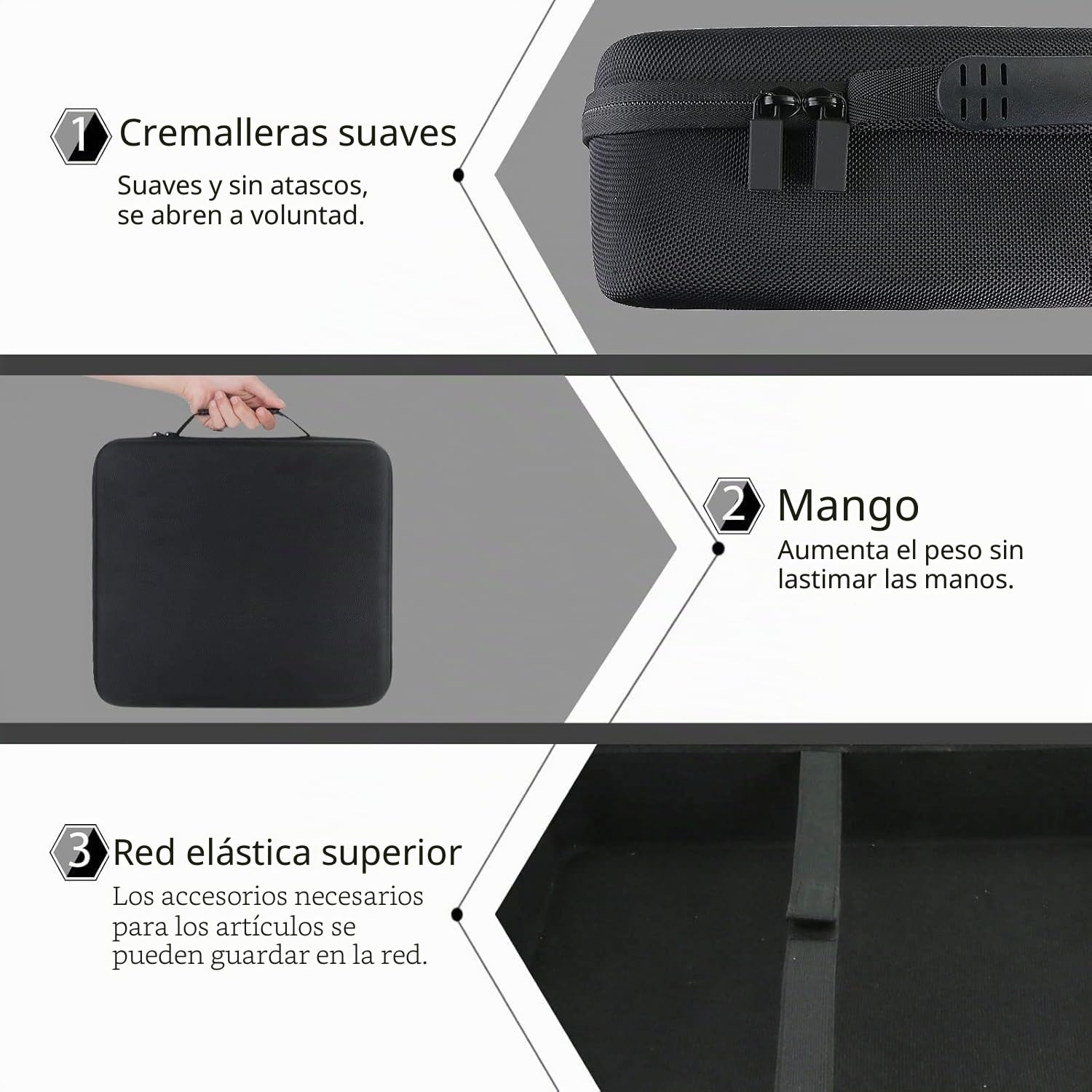co2CREA Funda protectora rígida para Akai Professional MPC One/MPC One+ máquina de tambor independiente, Negro, Medio, Funda con controlador y cable