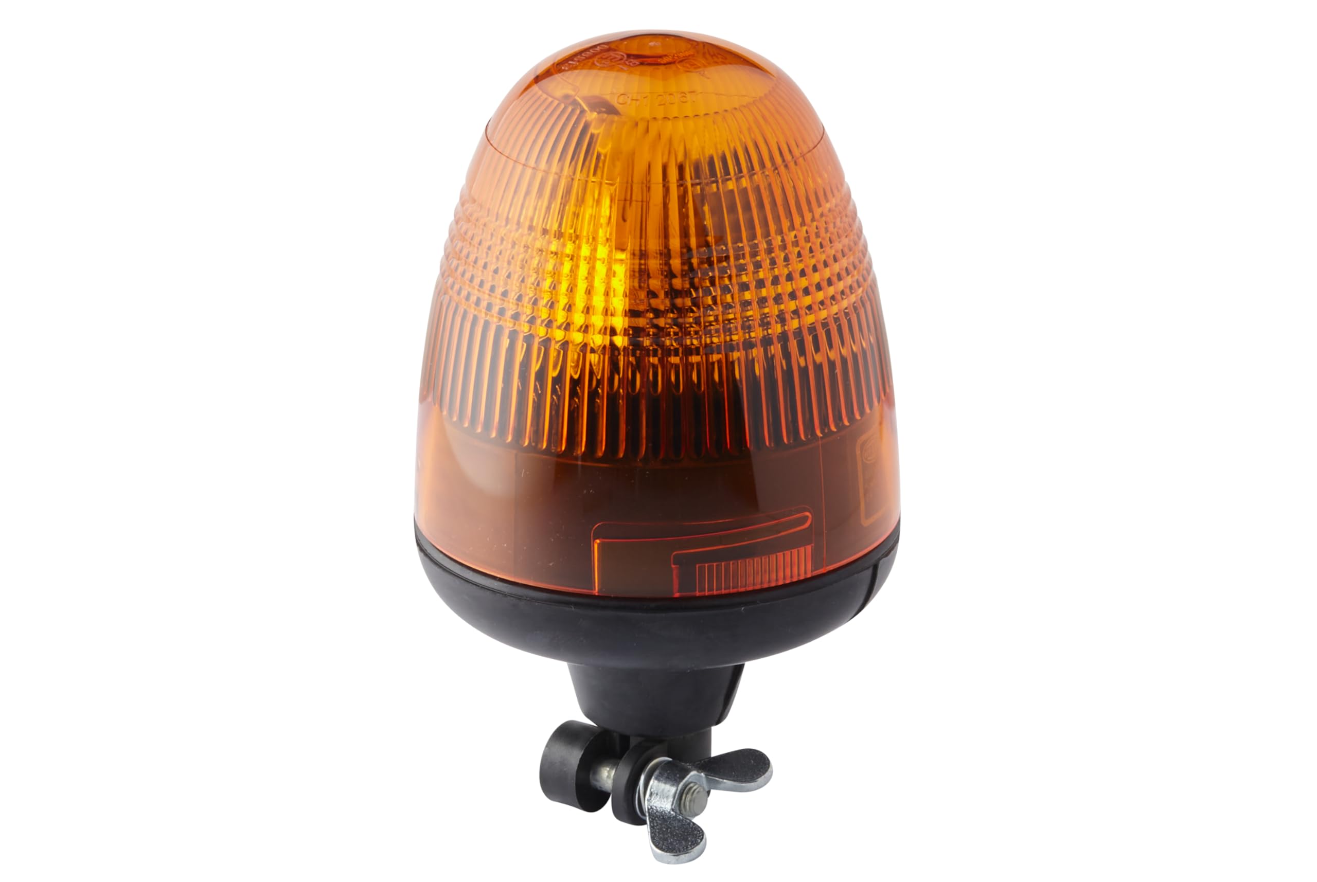 006846011 KL Rotaflex Flex Mount Beacon Warning Light, Rotating Patterns, 24V, Amber