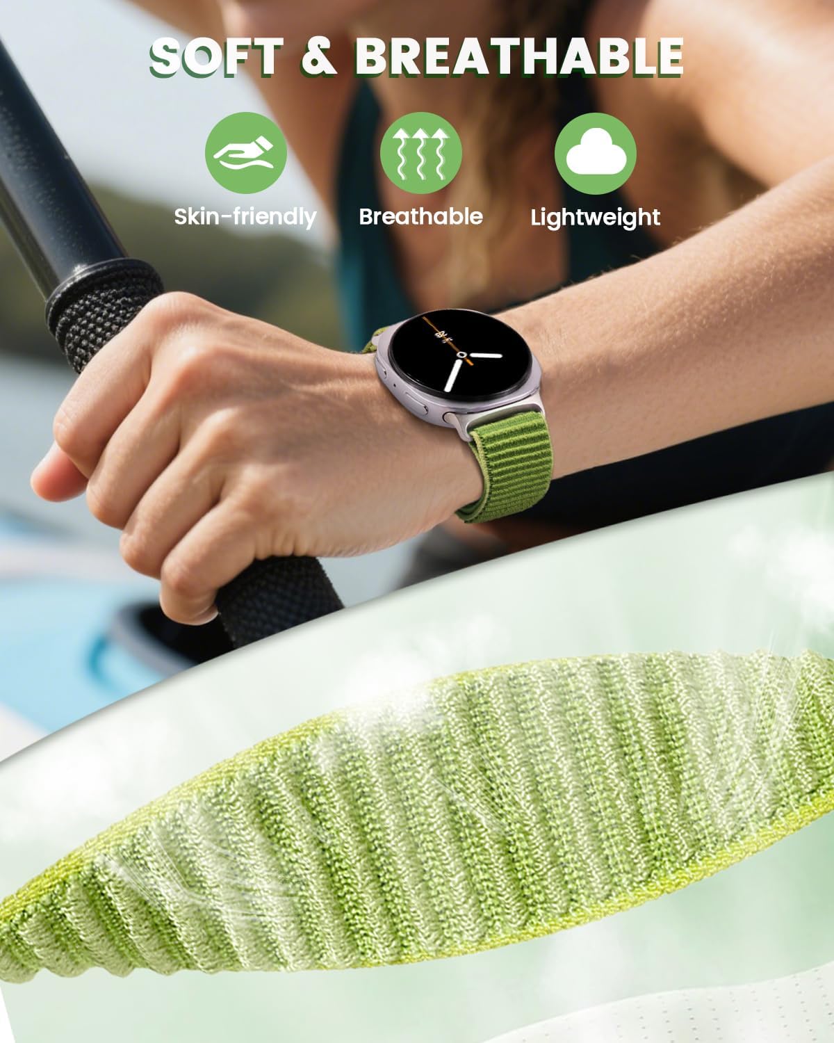 Sport Loop Band for Samsung Galaxy Watch 9/Galaxy Watch 8/8 Classic image 3