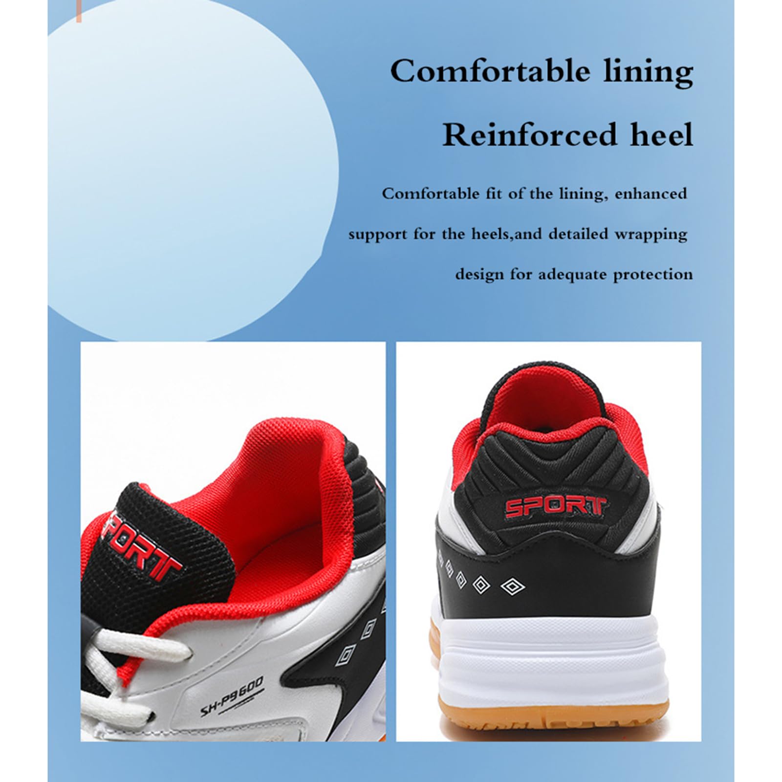 Chaussures De Tennis De Table,Pingpong Badminton Sneakers,Chaussures Tennis Table D'IntéRieur,Chaussures De Tennis Homme,Respirant LéGèRes Non Slip Chaussures Badminton Tennis Marche Baskets