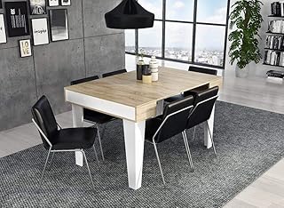 TABLE CONSOLE - CONSOLE EXTENSIBLE - Table console chêne marron 75x34