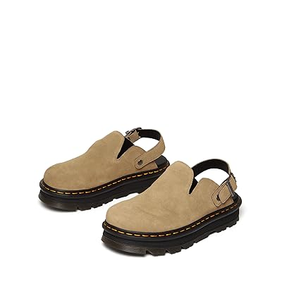 Dr. Martens Zeb Zag Mule Shoes Savannah Tan E.H Suede