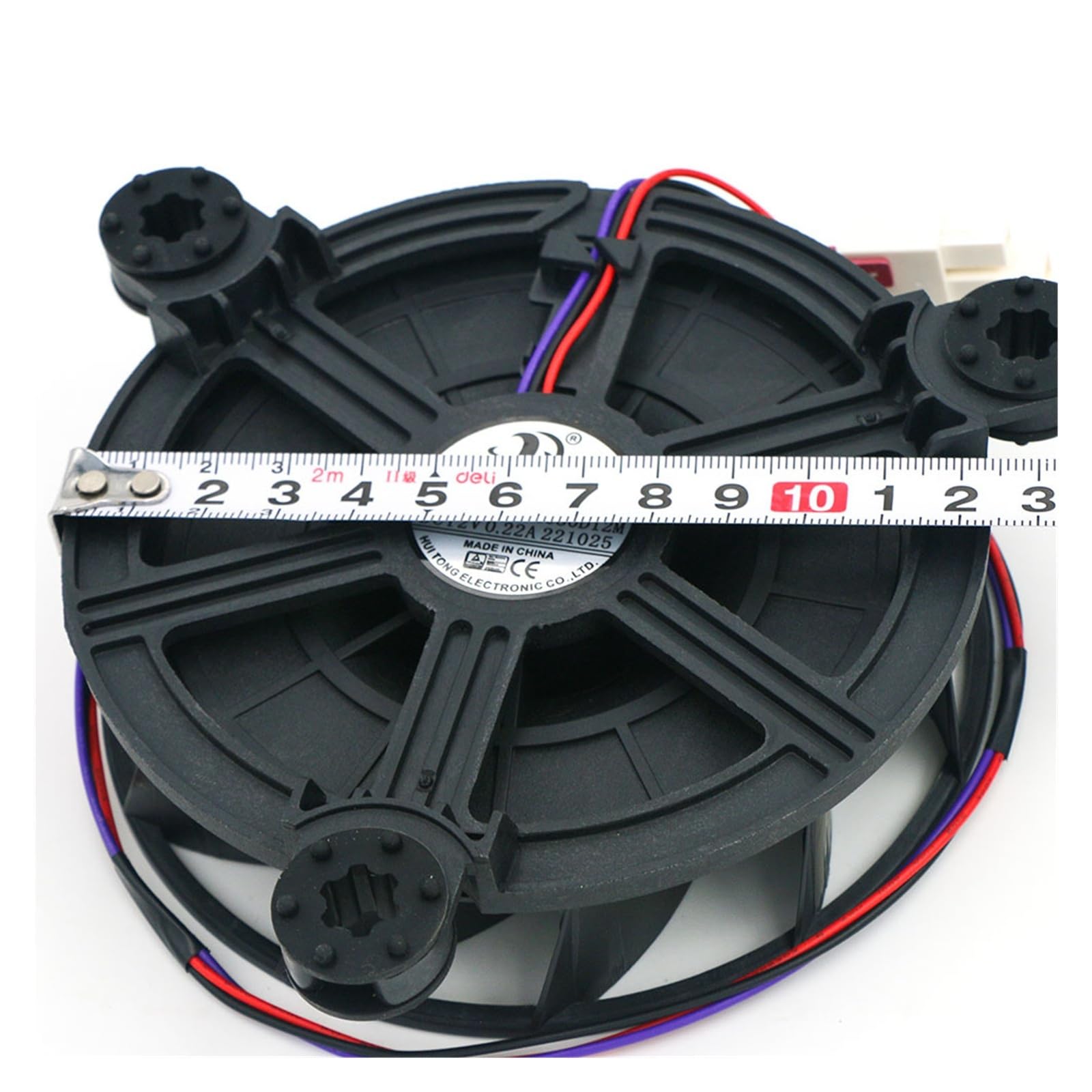 Ventilador de motor de 12,5 cm, 12 V CC, 0,22 A, HT-12030D12M, for refrigeradores BCD-286WGY y 185WY, B2067-001-1099.
