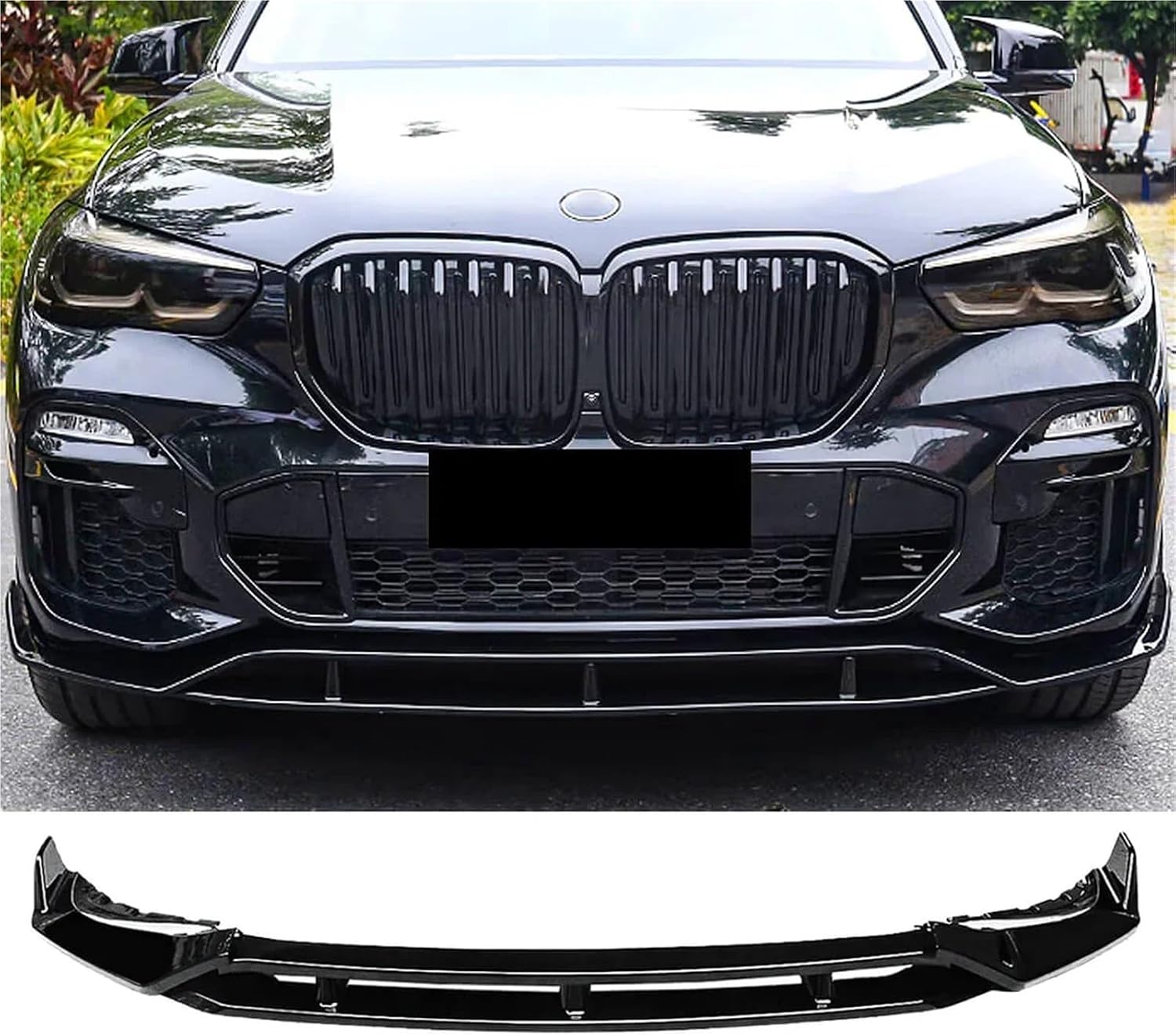 Car Front Bumper Splitter Spoiler Lip Guard Protector image 2