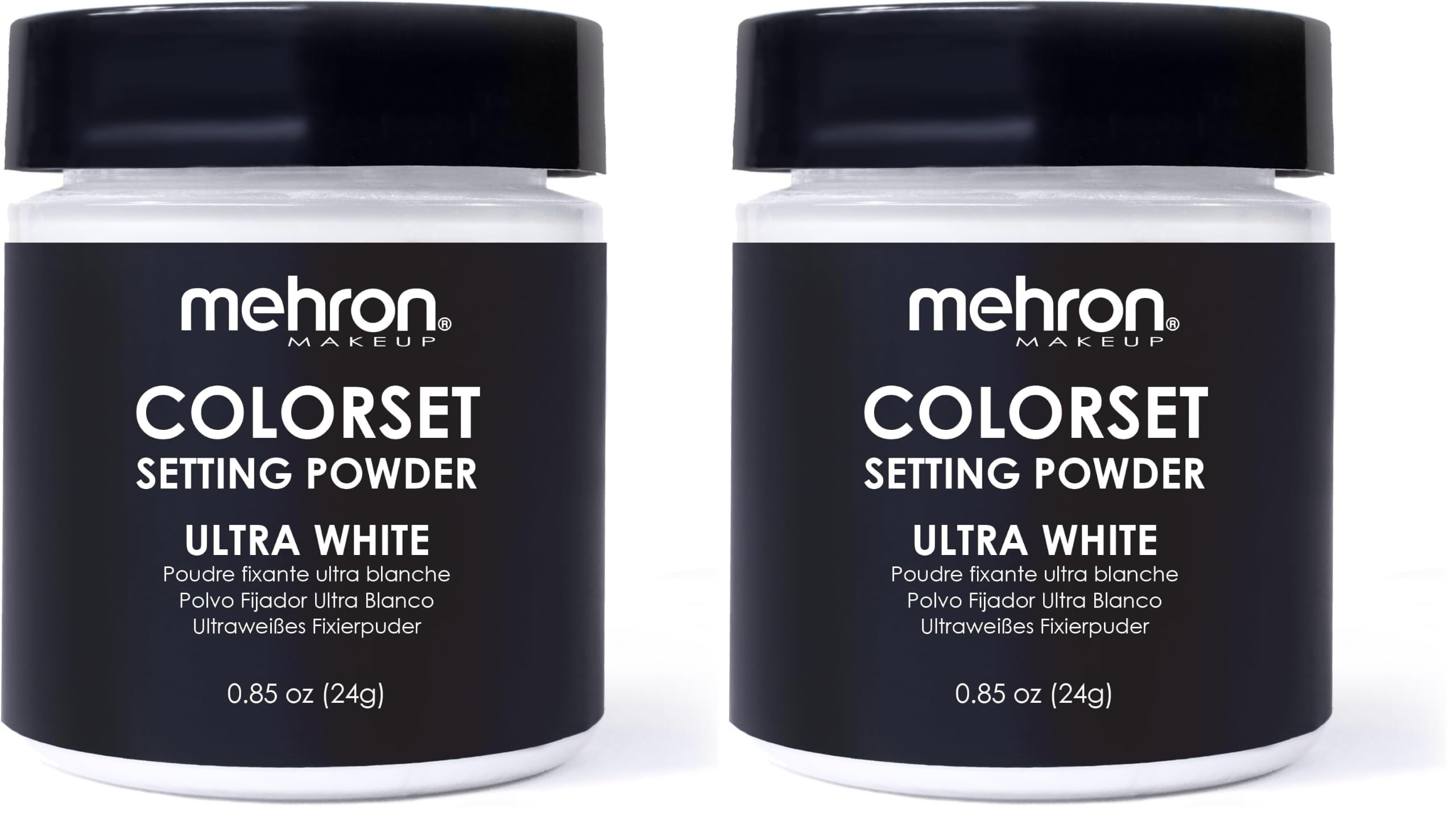 Mehron Translucent Setting Powder - Long-Wear Makeup -16