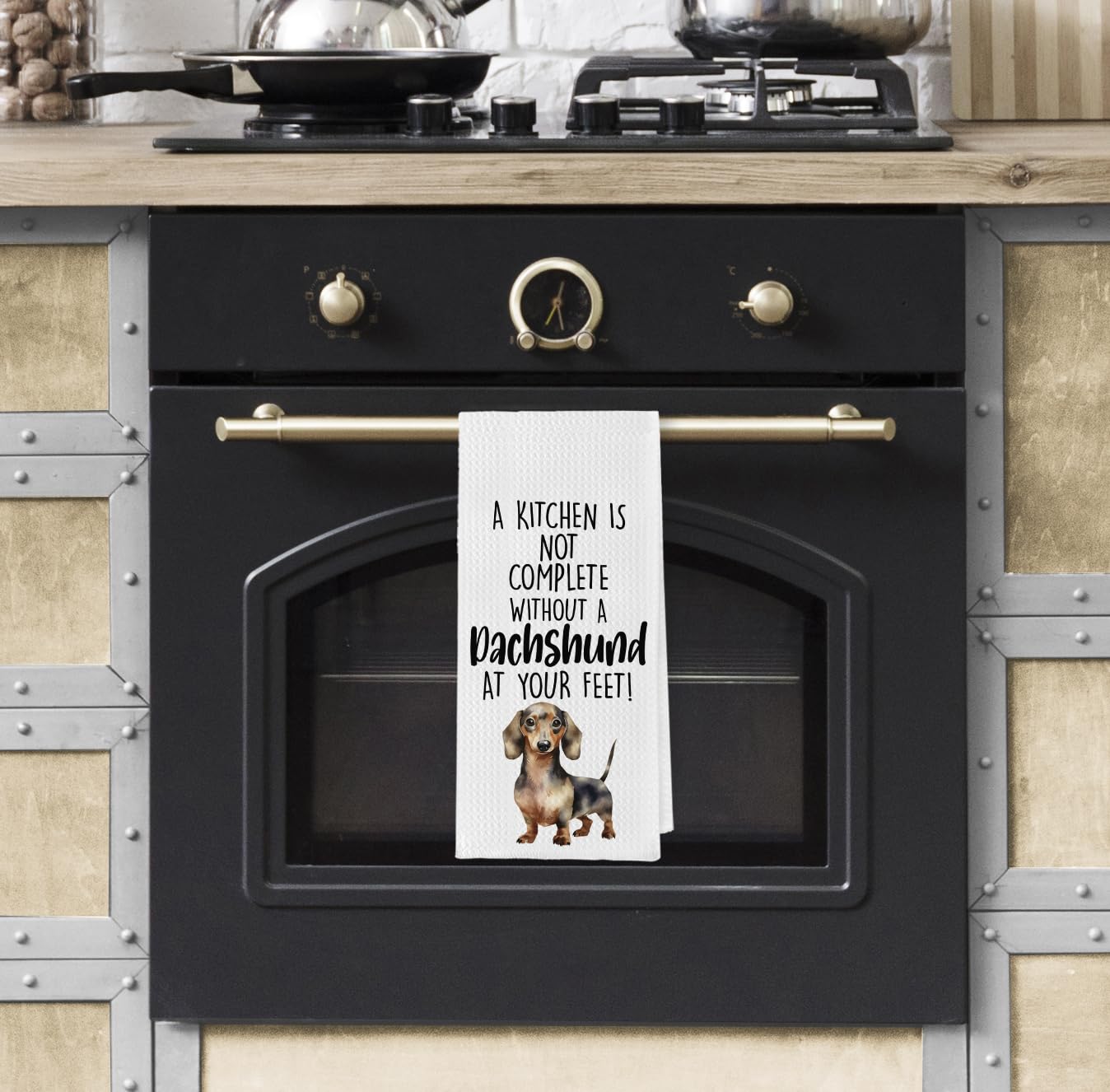 Lots De 2 Torchons Imprimés En Métis, EMILE | Leroy Merlin