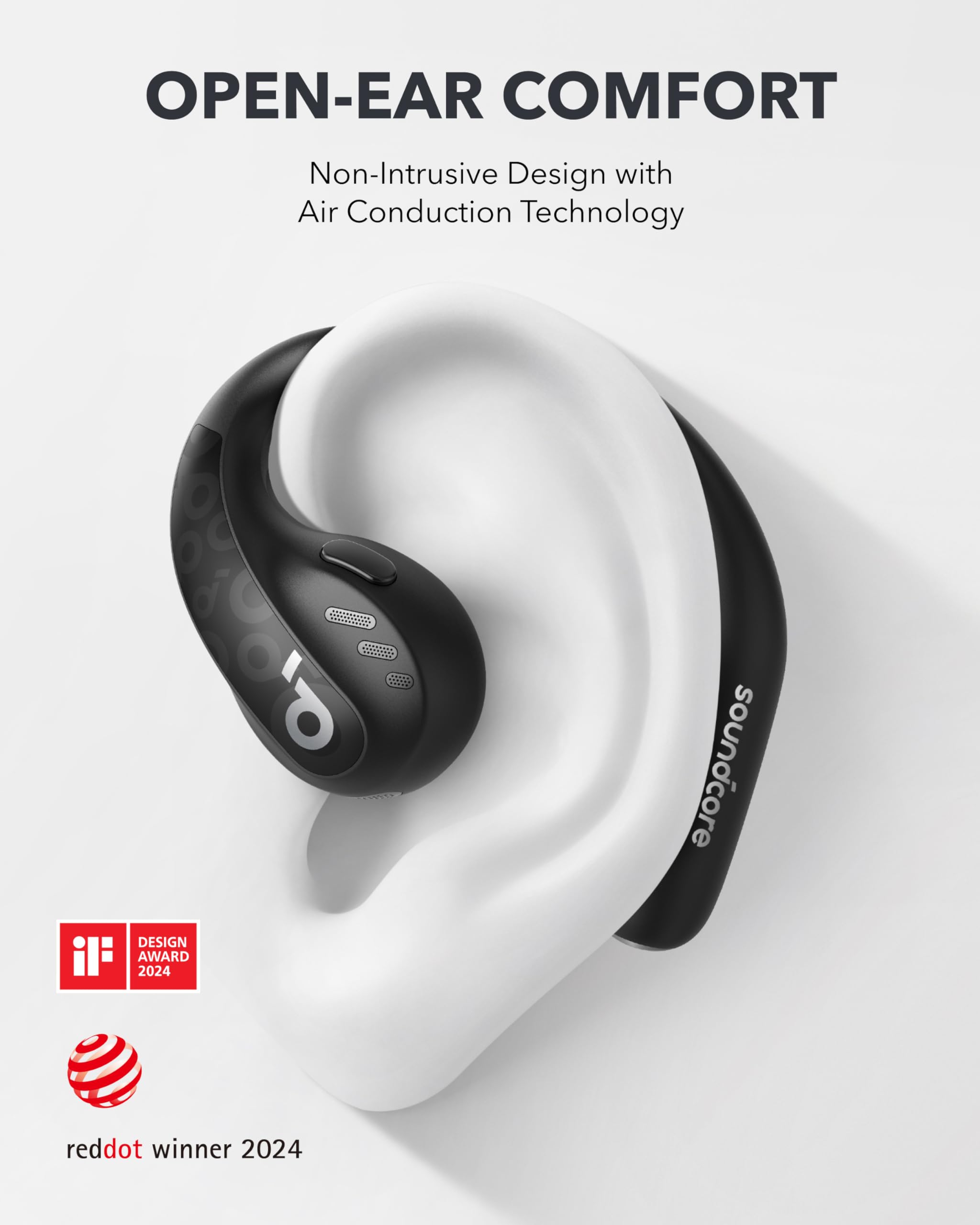 Amazon.com: Soundcore by Anker AeroFit Pro Open-Ear Headphones 