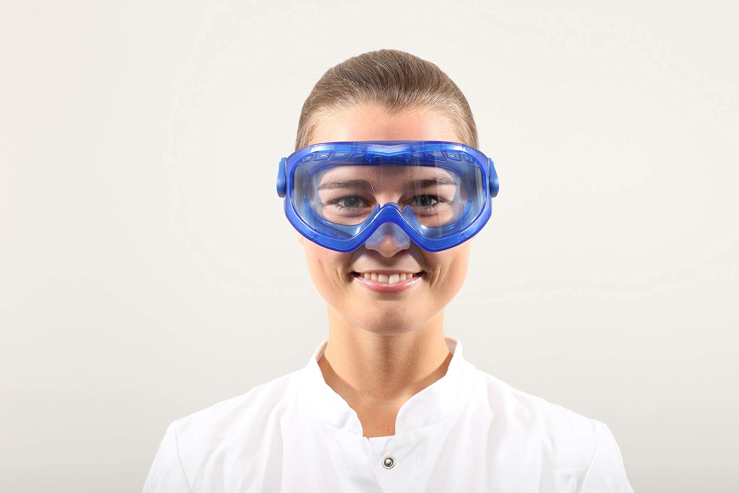 Dräger X-pect 8515 Antiparras | Gafas de seguridad panorámicas antivaho| Protección frente a productos químicos