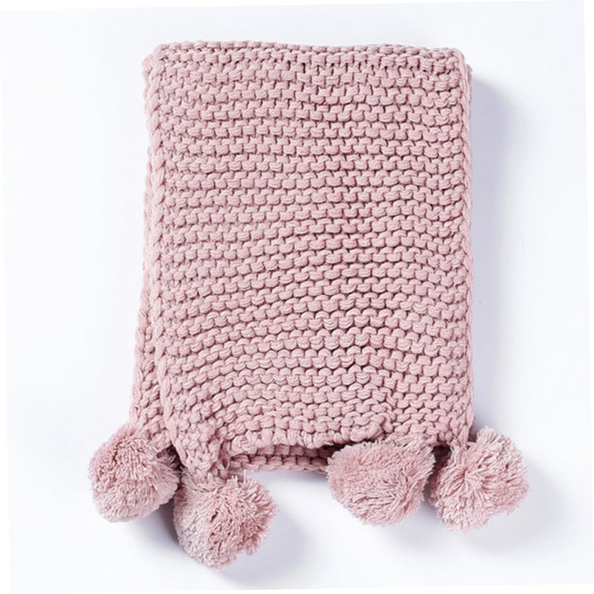 Schal Baby Schal Rosa Kinder 3st Kinder Warmer s s Für Winter Für Flauschiger Kugel Woll Rosa