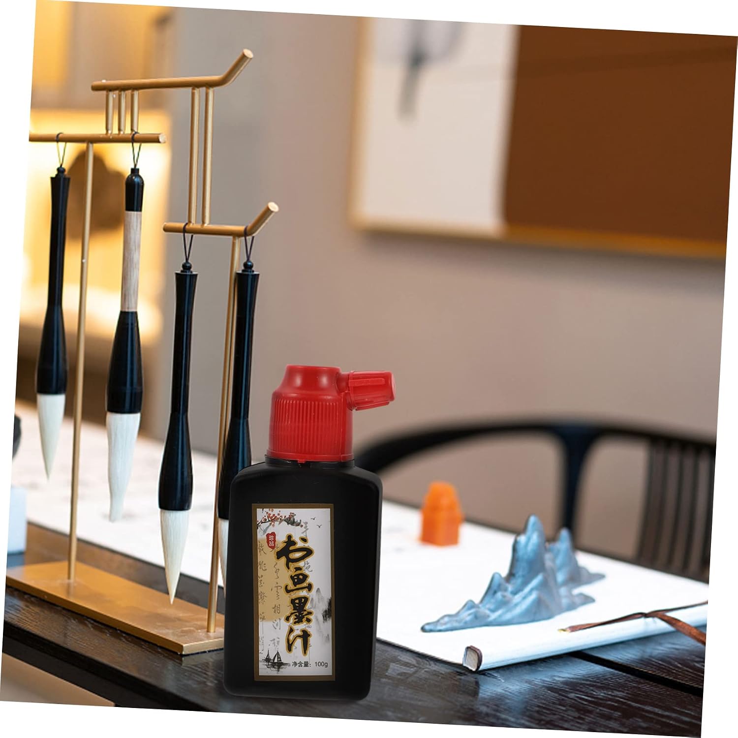 Calligraphy Ink 6pcs Smooth Writing Stable Color for Art Use