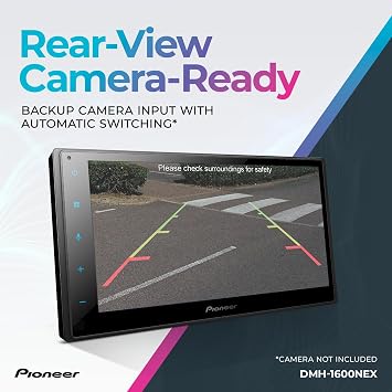 Pioneer DMH-1600NEX 6.8 Capacitive Touchscreen Double Din Car Stereo