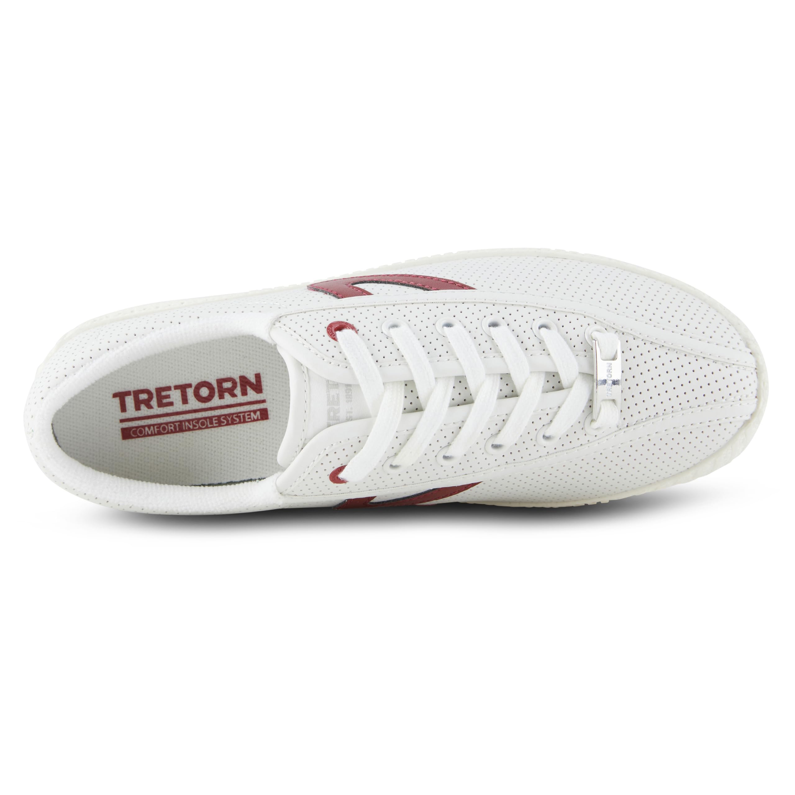 TRETORN Women's Nyliteplus Leather Lace-Up Sneakers