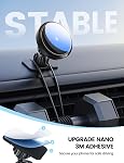 Lamicall for MagSafe Car Mount Charger - [Ultra Magnet] 15W Wireless Car Phone Holder Charger - HandsFree Magnetic Phone Holders for Your Car Vent for iPhone 17 16 15 14 13 Pro Max Handlebar, Mom Gift