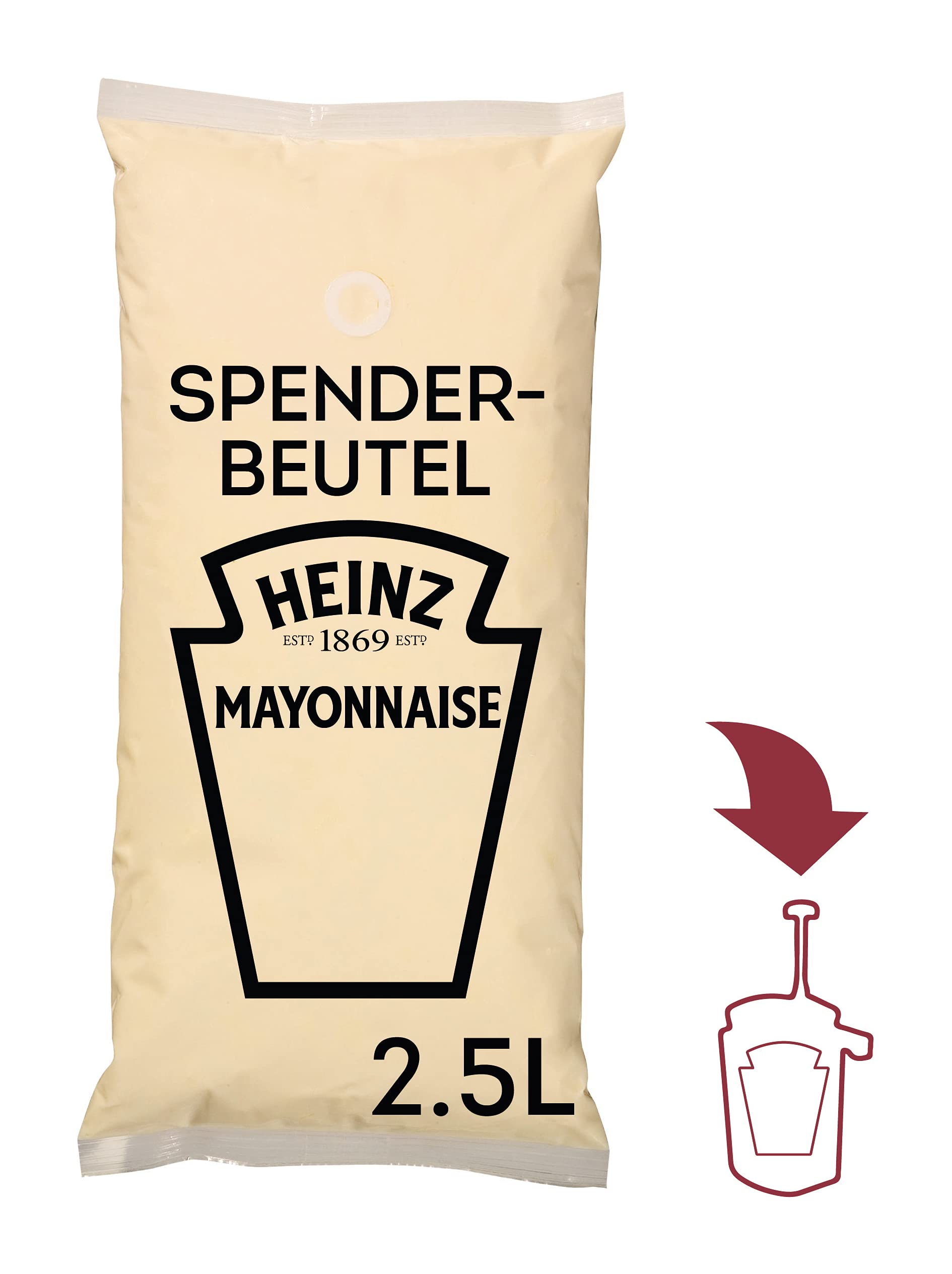 HEINZ Salsa O Mat Mayonesa 2.5 Litros