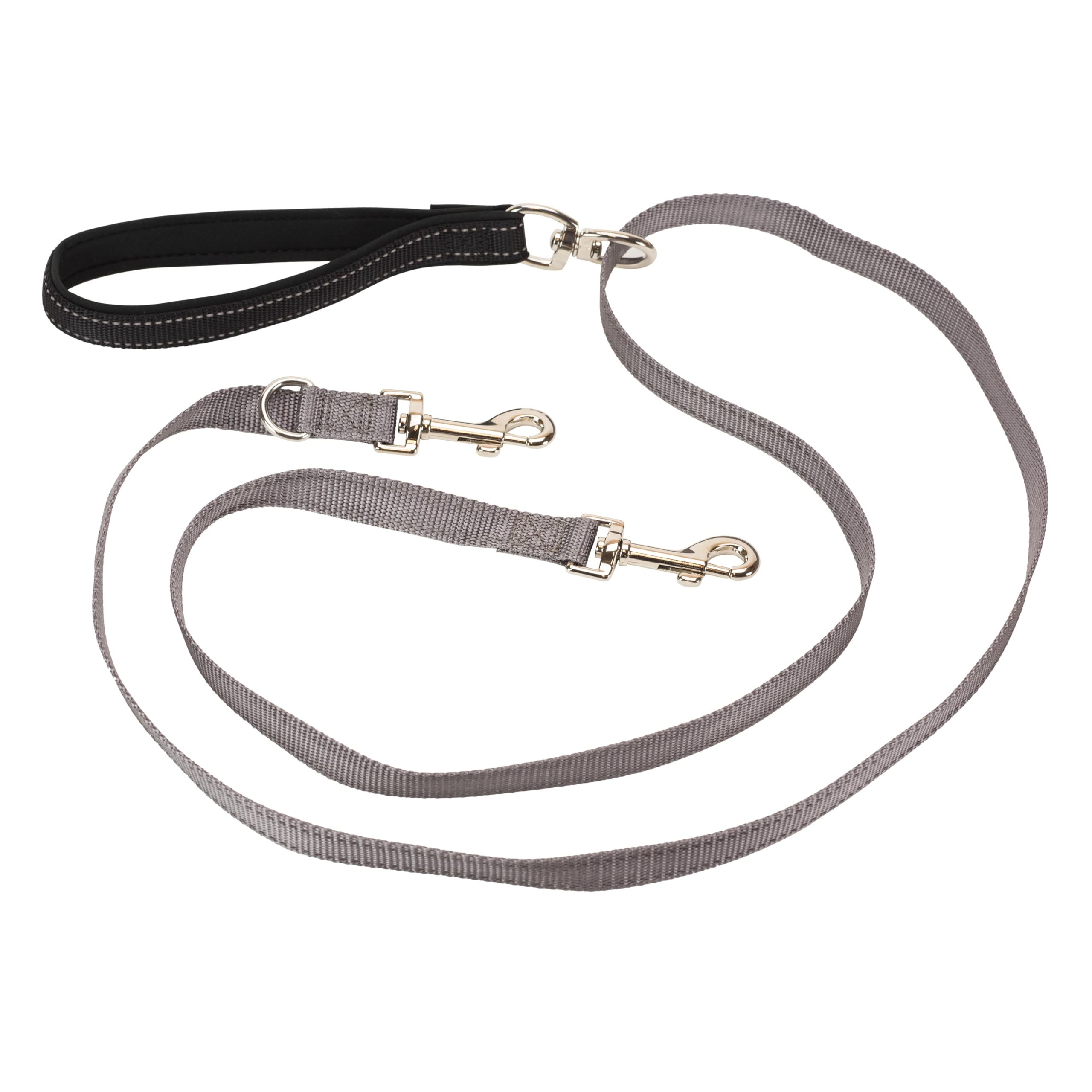 PetSafe Laisse à Double Point pour Harnais 3-​en-​1 : réduit la Traction et apprend au Chien à Marcher sans Tirer ; adapté aux Chiens Adultes et Chiots