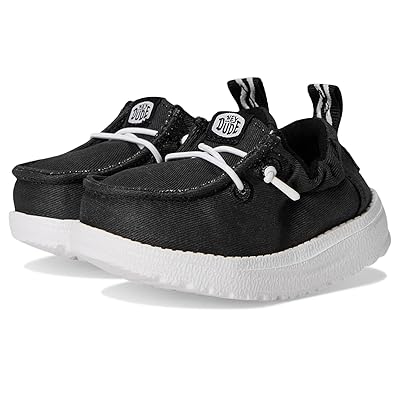 Hey Dude Kids Lil Dudes (Infant/Toddler) Kids Shoes Black