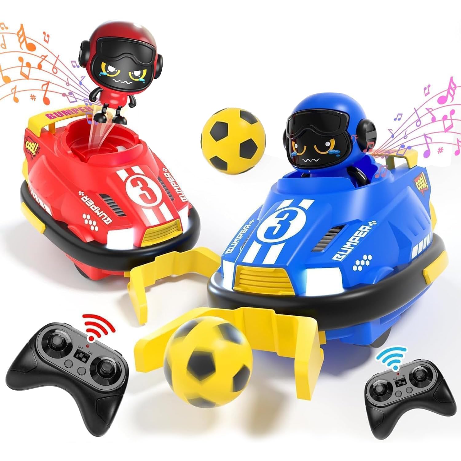 Obest Remote Control Bumper Car For Child Player Battle
