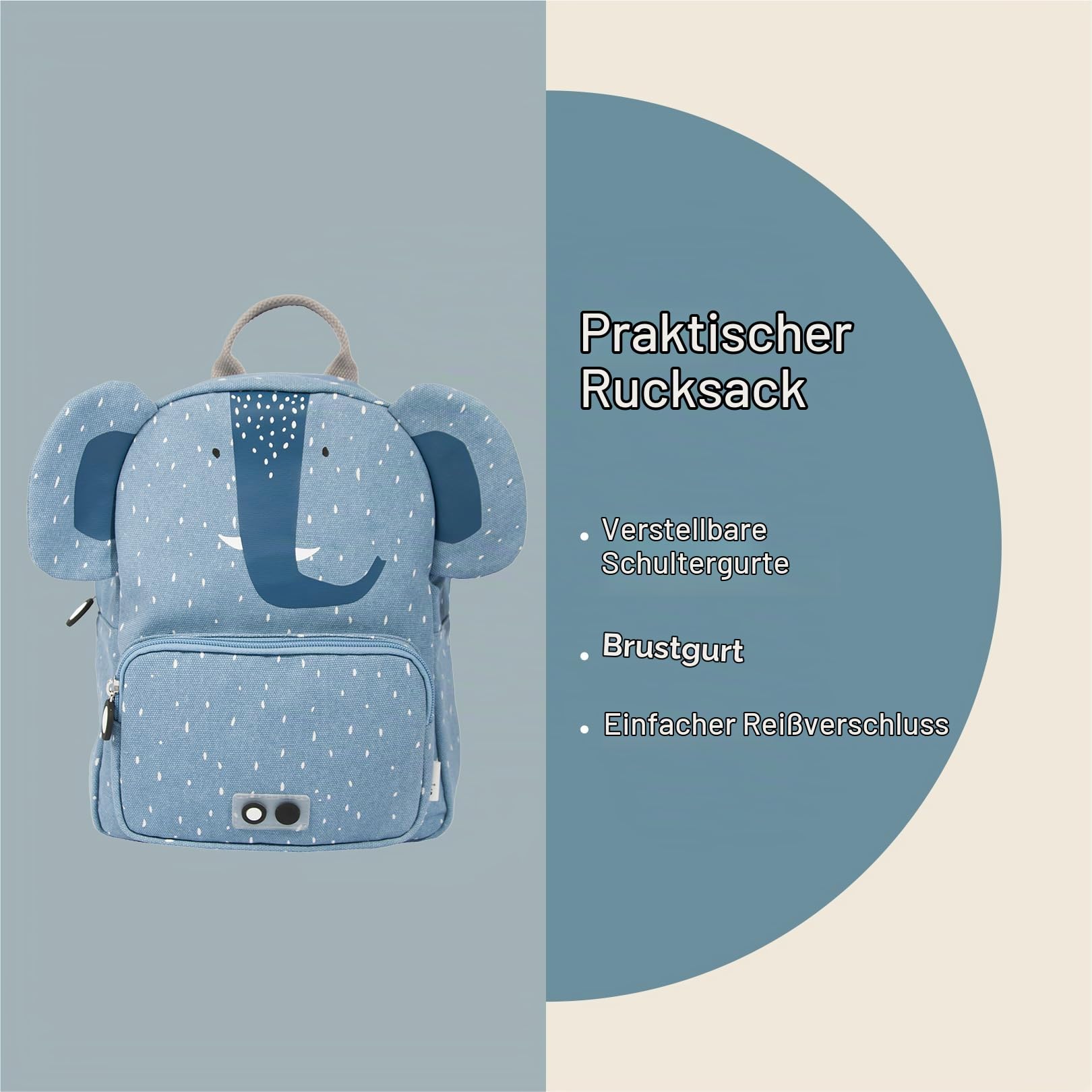 Trixie Rucksack - Rucksack für Kind - für Jungen und Mädchen - Kleiner Turnbeutel