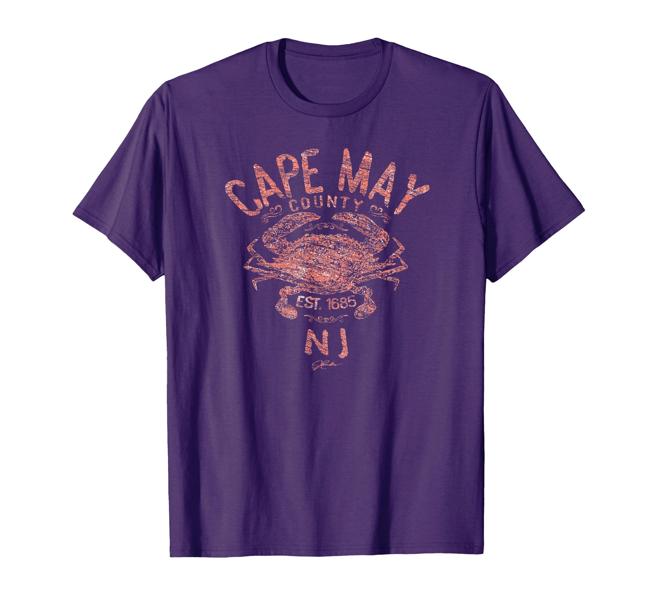 JCombs: Cape May County, NJ, Atlantic Blue Crab T-Shirt