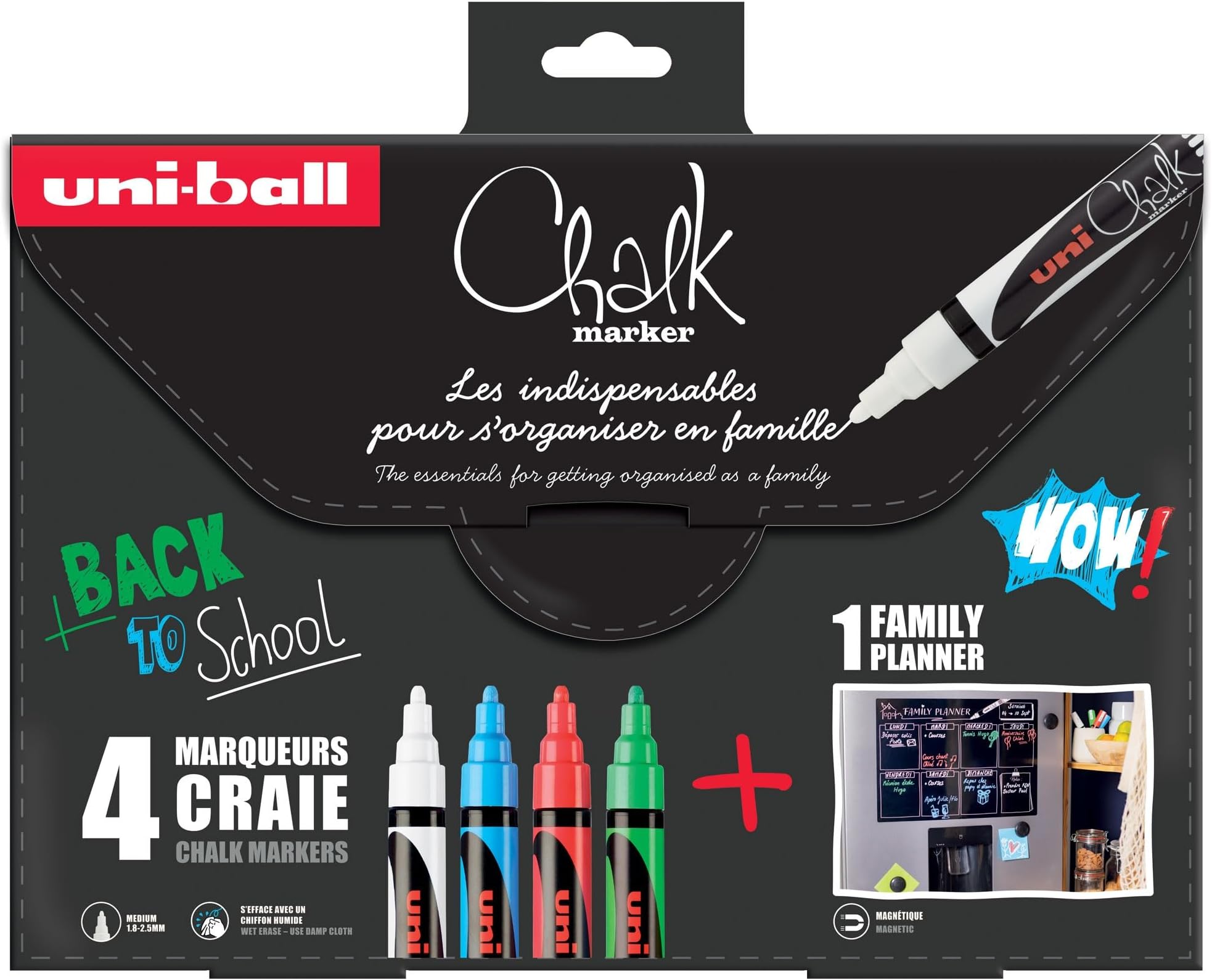 Uni Ball Uni Mitsubishi Pencil Marqueurs Craie Chalk Marker PWE5M