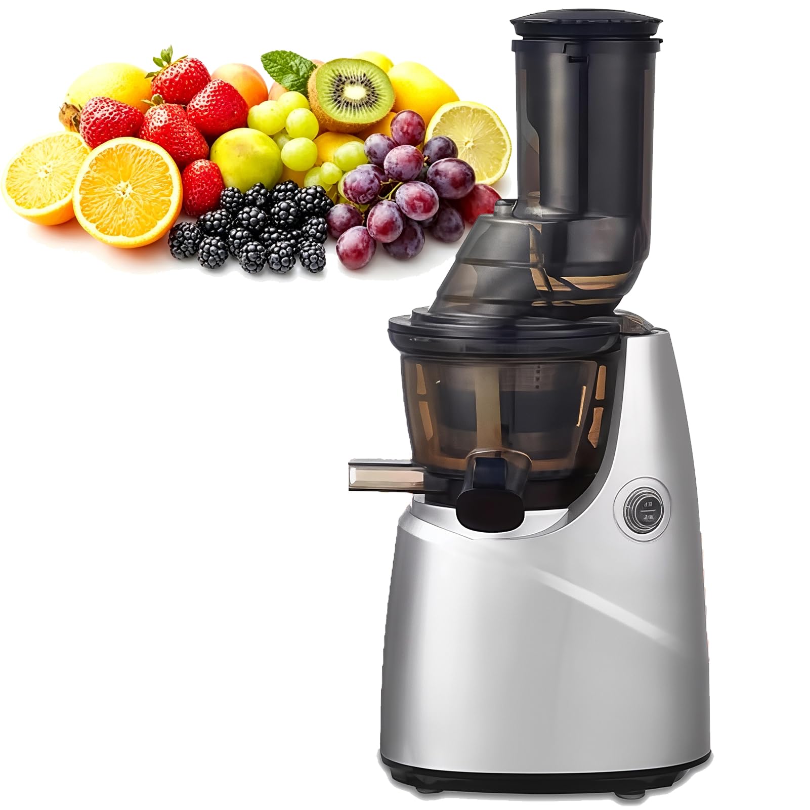 Extractor de jugo en frío para evitar la pulpa con motor potente de 250W y lavado fácil
