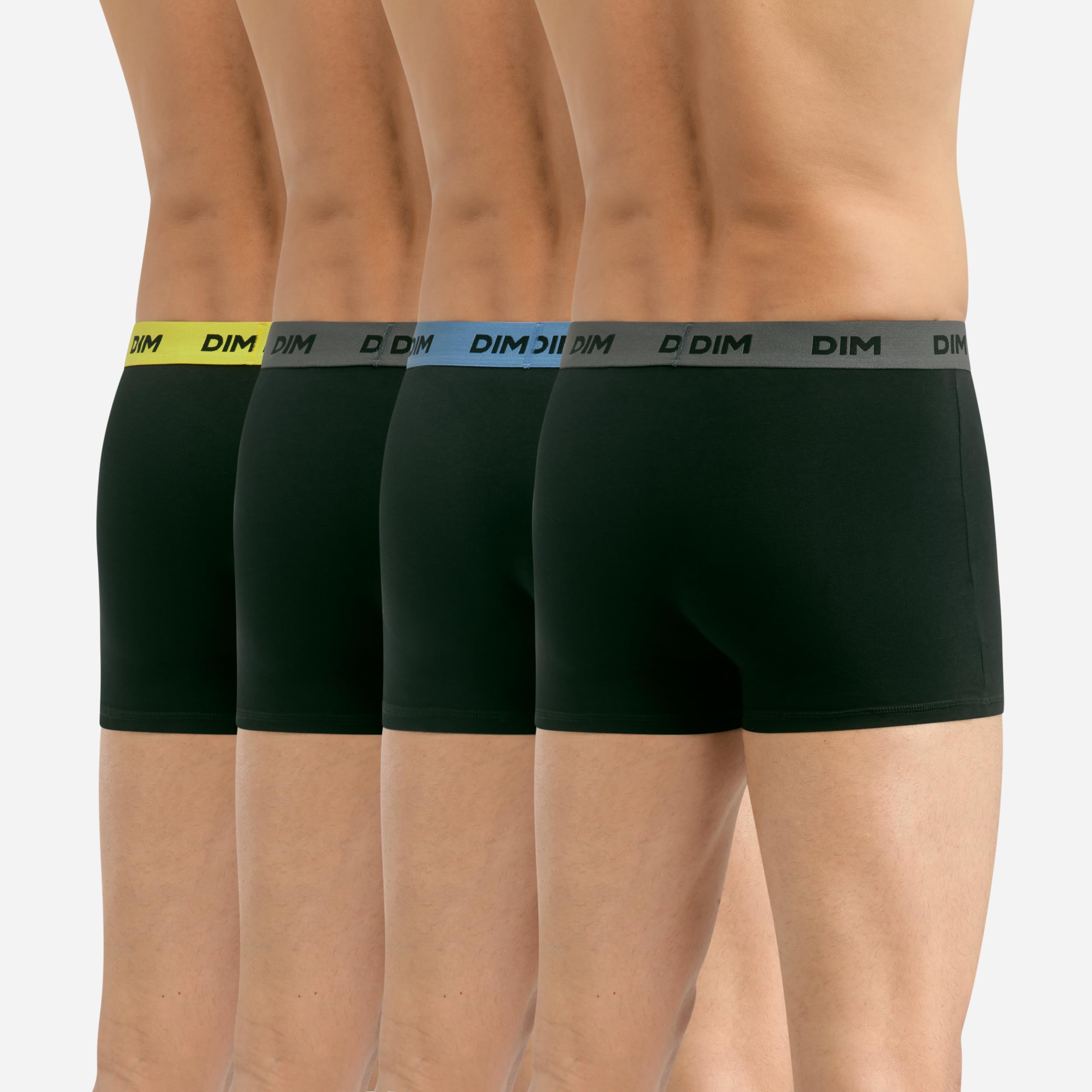 Dim Boxer Homme Mix and Colors Coton Stretch x4