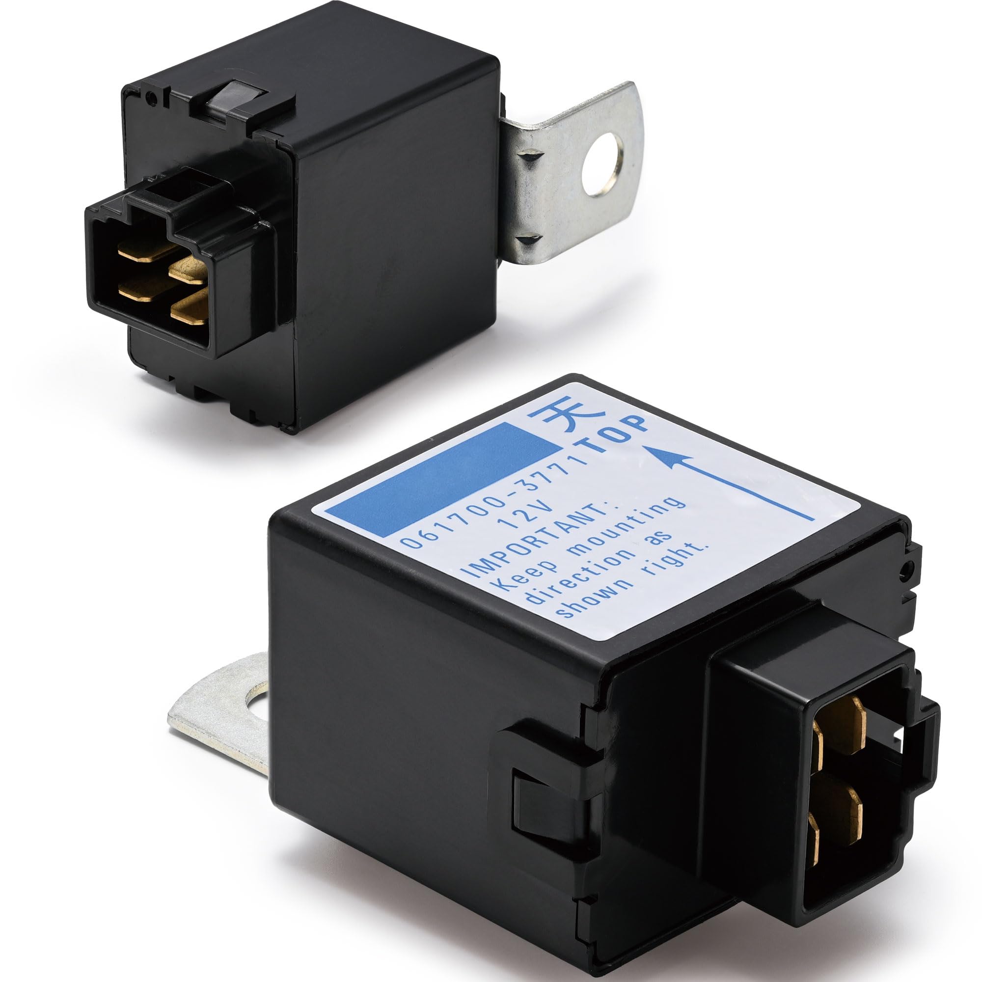 Relé de tiempo de arranque de 12 V 061700-3770, 061700-3771, 061700-3760, T0070-31410, pieza de camión de relé compatible con solenoide de parada Kubota B BX F FZ GF L M Series